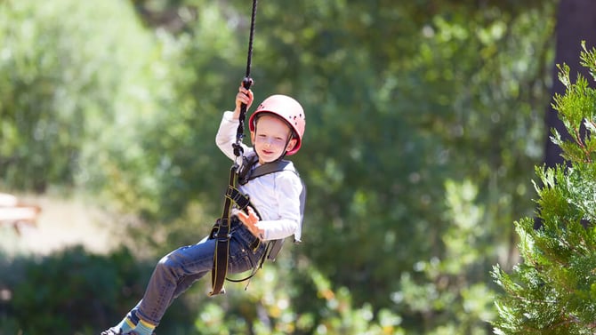 See Nature from Above on Canopy Tours in Hocking Hills