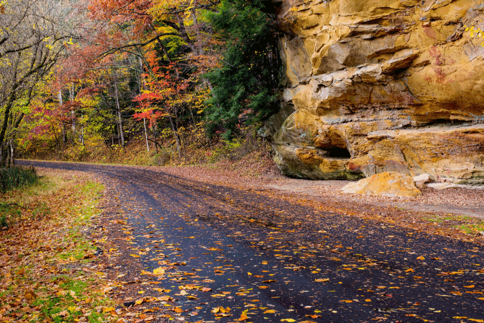 Enjoy the Fall Colors in Ohio at the Hocking Hills