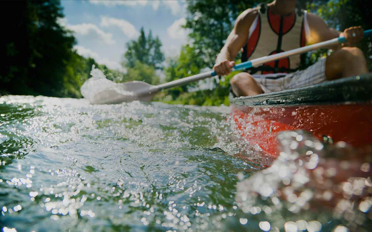 Canoeing In Hocking Hills
