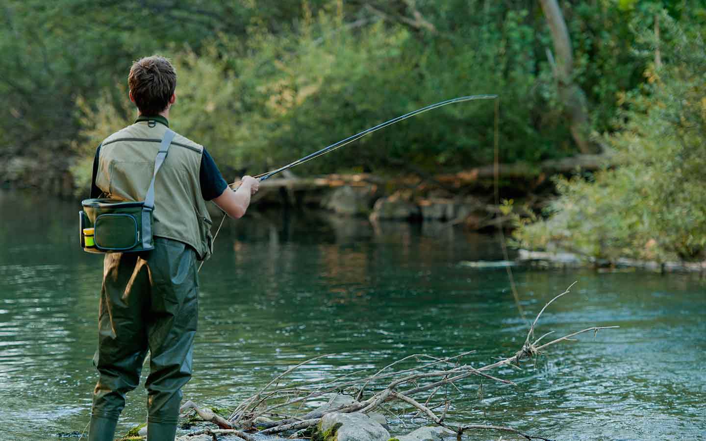 Fishing In Hocking Hills