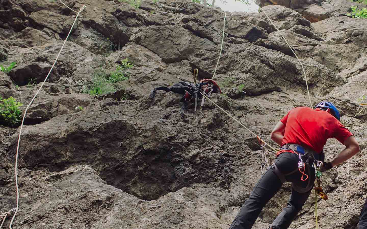 Rock Climbing Hocking Hills