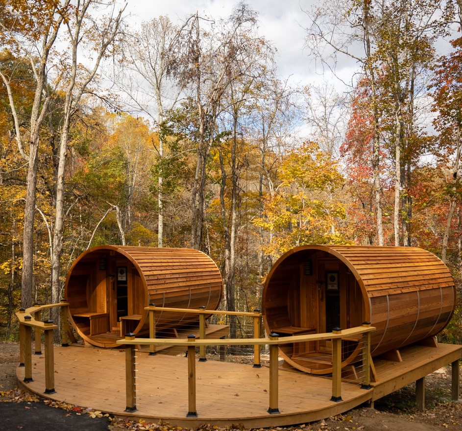 Experience Our Sauna Pods in Hocking Hills